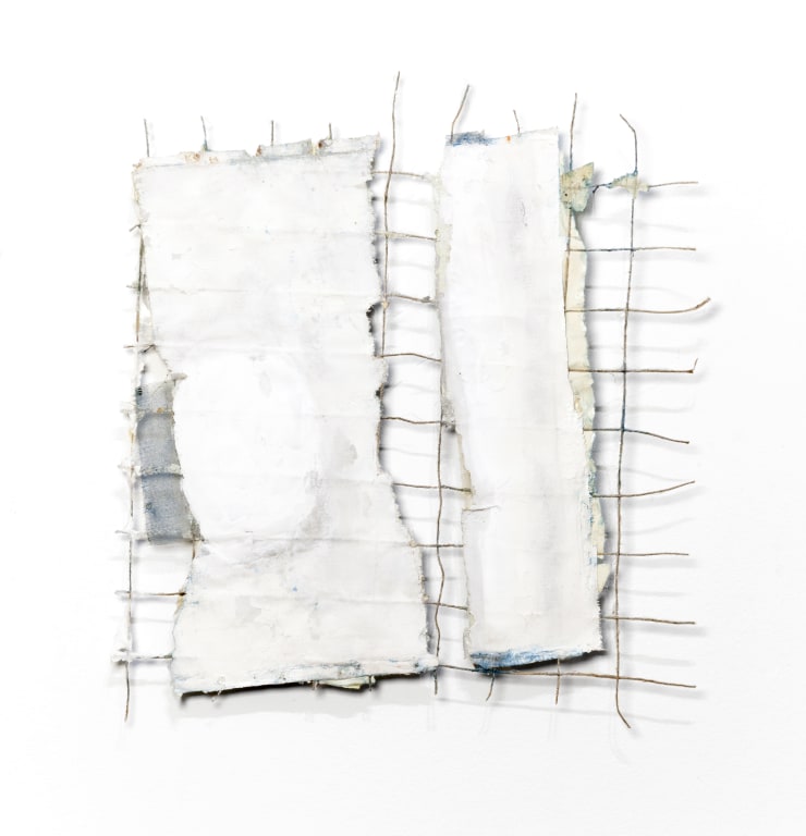 Nanni Valentini Trasparenza 1975 77 49X58Cm Pigmented Gauze And Mixed Media