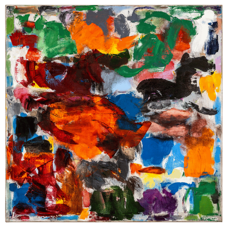 06 Ingrid Floss Out Of This World 2024 120X120 Cm Oil On Cotton Abc5298 Front