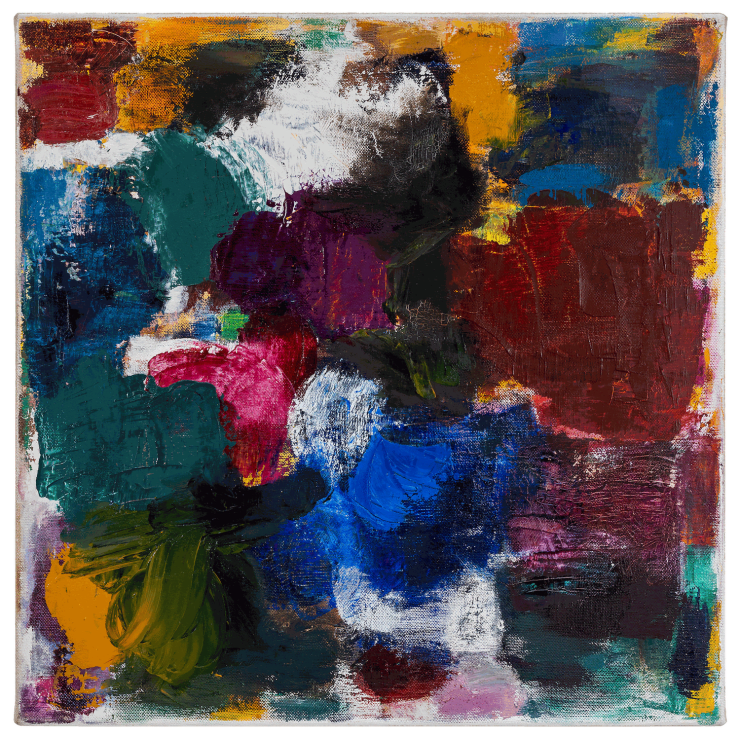 16 Ingrid Floss Nach Dem Regen 2022 60X60 Cm Oil On Linen Abc5296 Front