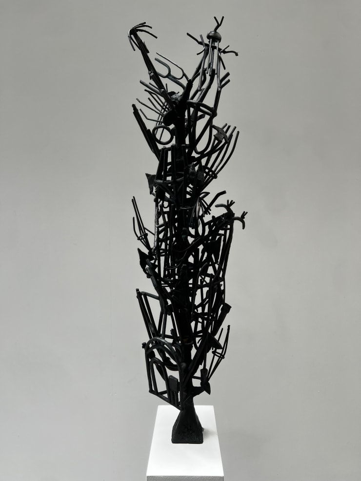 Chiara Crepaldi Uccelli Di Rovo 2024 Bronzo 100X27X30 Cm