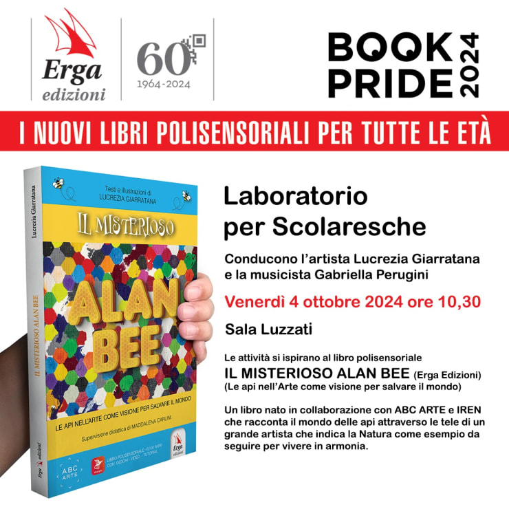 Il misterioso Alan Bee | Book Pride 2024, Genova
