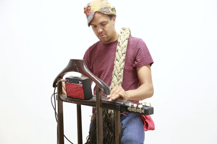 Tryin' to get ready , musical performance by Justin Randolph Thompson with contribute of Leon Jones