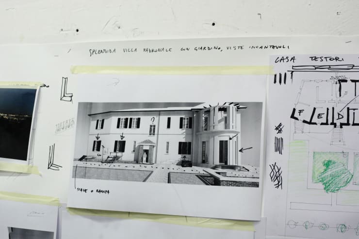 Matteo Negri, Splendida villa con giardino, viste incantevoli, solo exhibition at Casa Testori, Novate Milanese, 2016