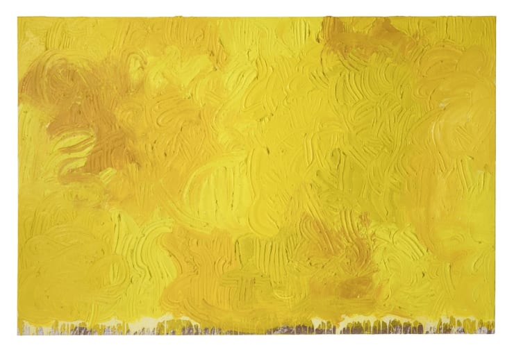 Hermann Nitsch, 79.malaktion, 2018 Mistelbach, 200x300cm, mixed media on canvas Courtesy Fondazione Morra, ABC-ARTE