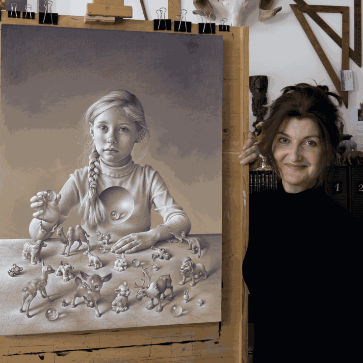 Miriam Escofet Elected Member of the Royal Society of Portrait Painters 