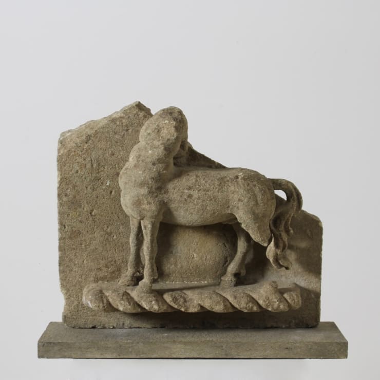 George III Carved Bath Stone Centaur ( sold )