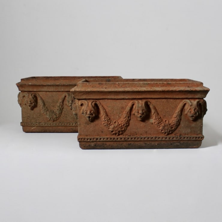 Pair Of Compton Italian Planters ( sold )