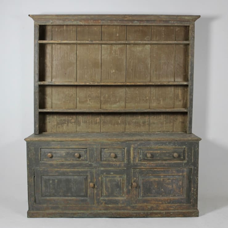 George III West Country Dresser In Original Paint ( sold )