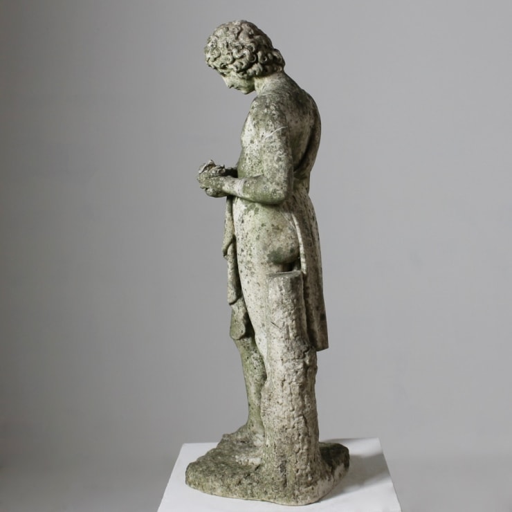Early 19th Century Carved Marble Classical Figure ( sold )
