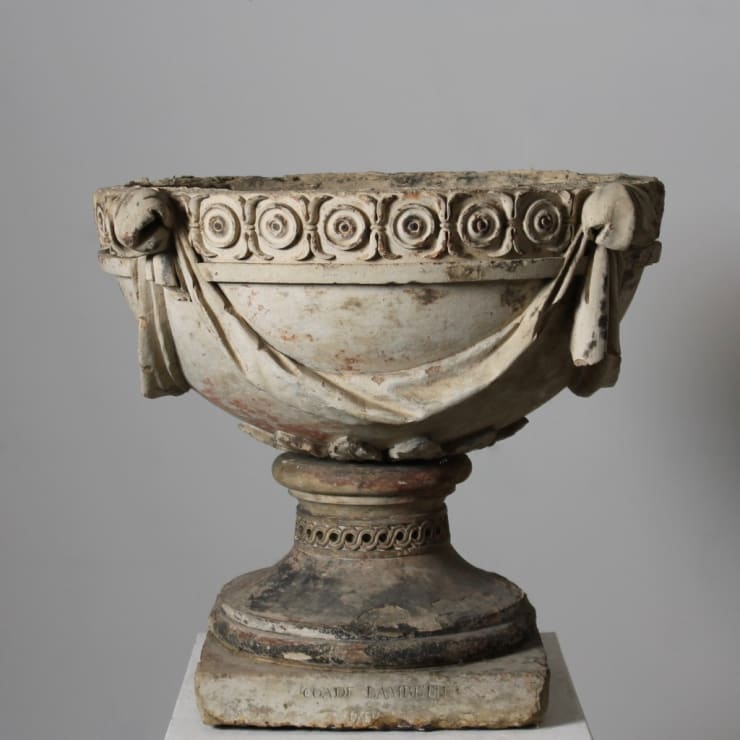 Large Coade Stone Finial Fragment Dated 1795 ( sold )