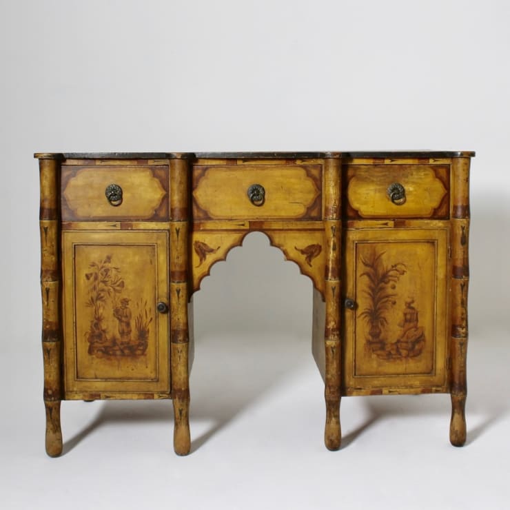 English Regency Original Painted Pine Sideboard (sold )