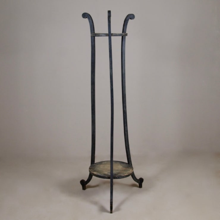 Regency Original Painted Torchere Candle Stand