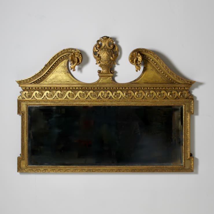 Large George II Overmantle Mirror ( sold )
