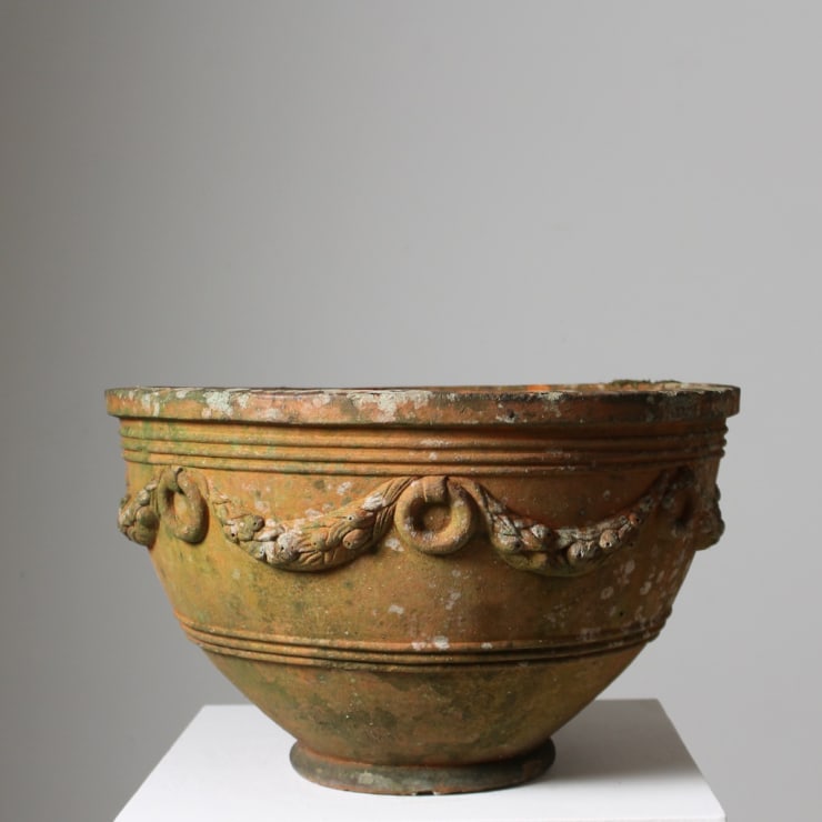 RARE COMPTON POTTERY TERRACOTTA GARDEN URN ( sold )