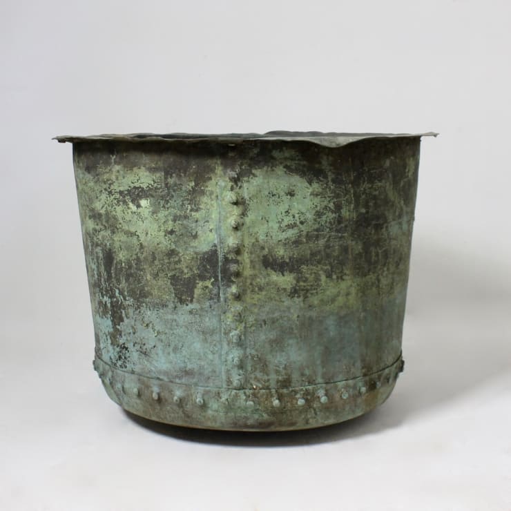 Very Large Verdigris Copper ( sold )