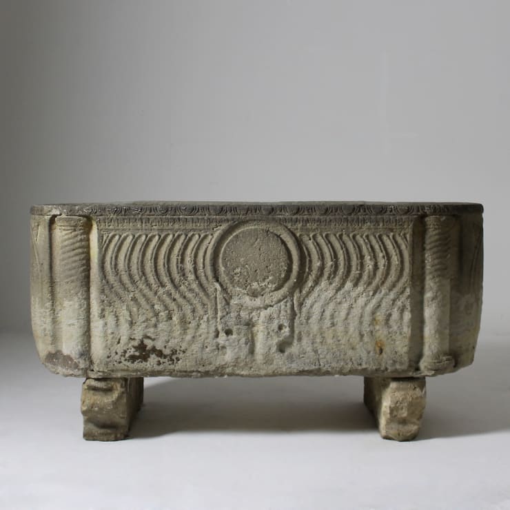 Romano-British Limestone Sarcophagus Circa AD 300 ( sold )