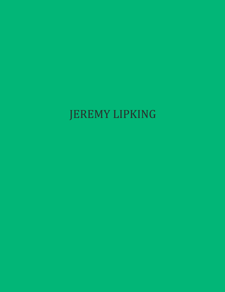 Jeremy Lipking - 2008