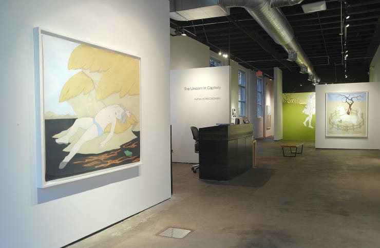 Alexa Horochowski: The Unicorn in Captivity installation view