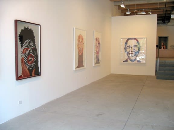 Installation views, Boys of Summer, June 20 - August 2, 2008.