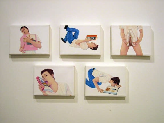 Installation views, Boys of Summer, June 20 - August 2, 2008.