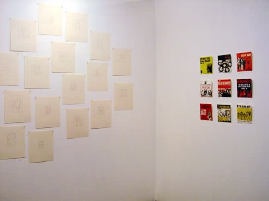 Installation views, Boys of Summer, June 20 - August 2, 2008.