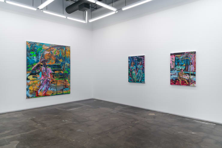 Maia Cruz Palileo The Answer is the Waves of the Sea installation view