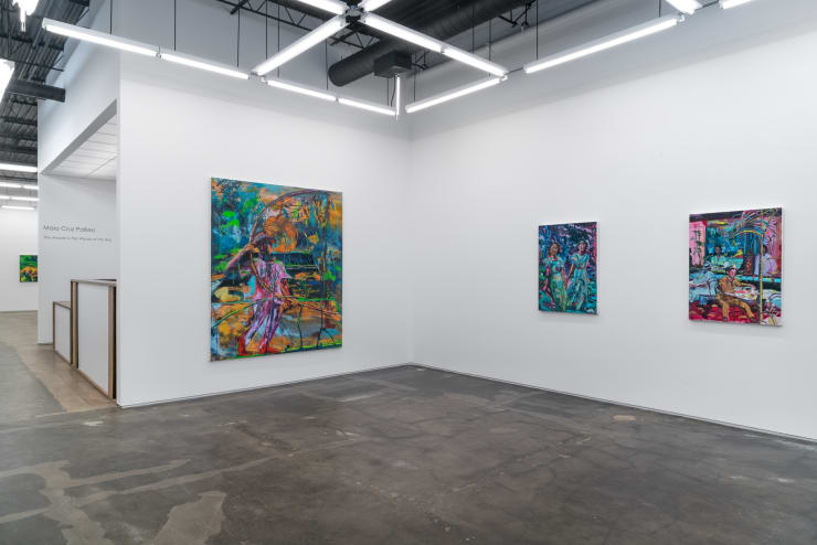 Maia Cruz Palileo The Answer is the Waves of the Sea installation view