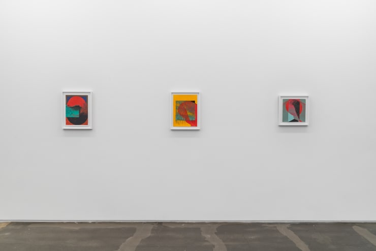 Installation view, Brittney Leeanne Williams, How Far Between and Back, 2021 at Monique Meloche Gallery.