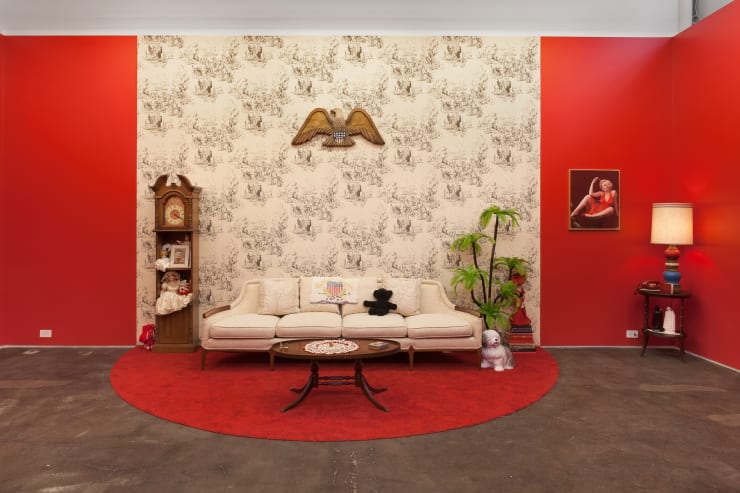 Genevieve Gaignard: Black White and Red All Over at Monique Meloche Gallery, Chicago