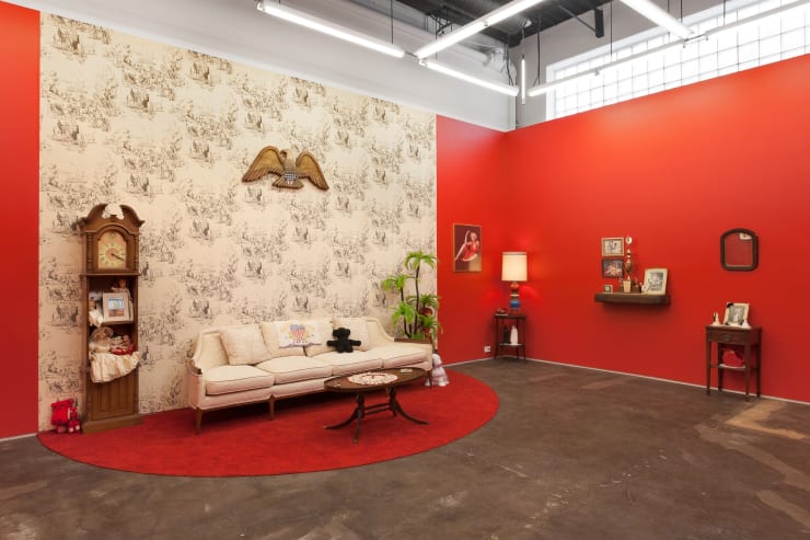 Genevieve Gaignard: Black White and Red All Over at Monique Meloche Gallery, Chicago