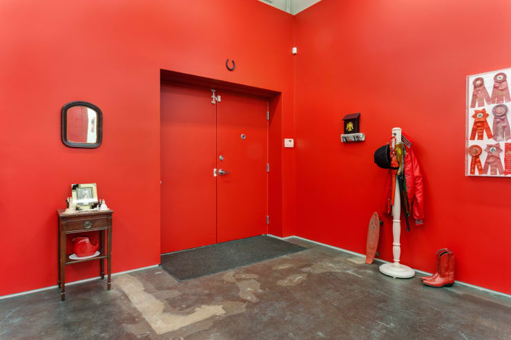 Genevieve Gaignard: Black White and Red All Over at Monique Meloche Gallery, Chicago