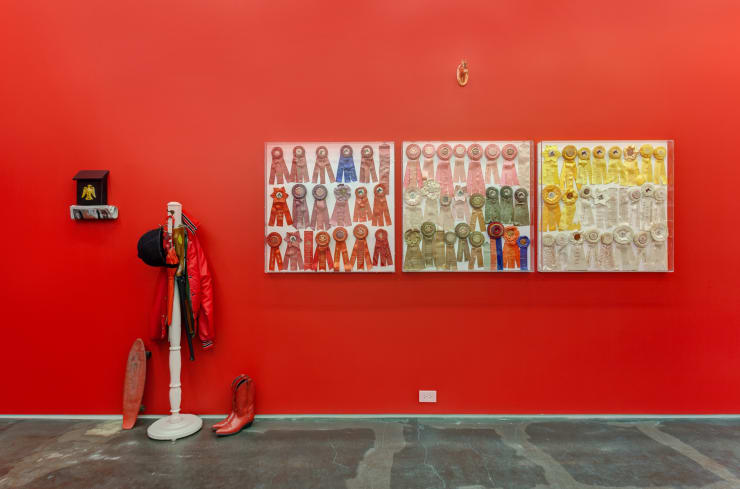 Genevieve Gaignard: Black White and Red All Over at Monique Meloche Gallery, Chicago