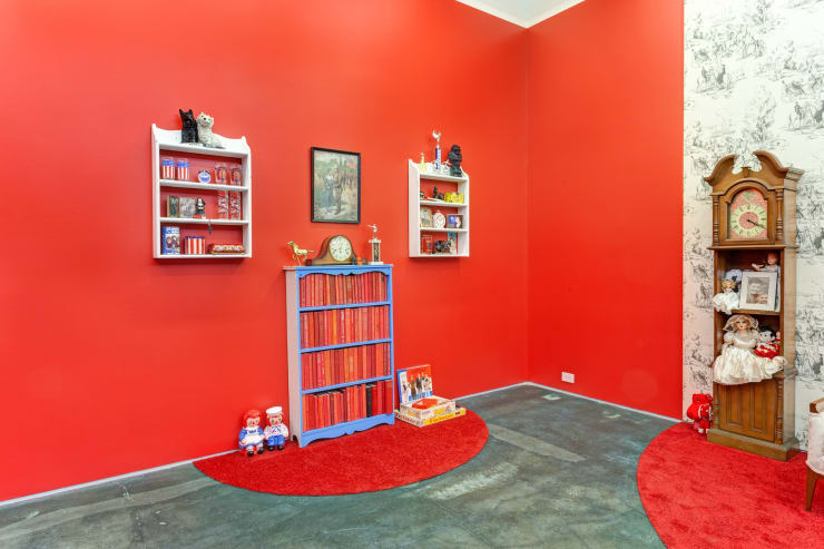 Genevieve Gaignard: Black White and Red All Over at Monique Meloche Gallery, Chicago