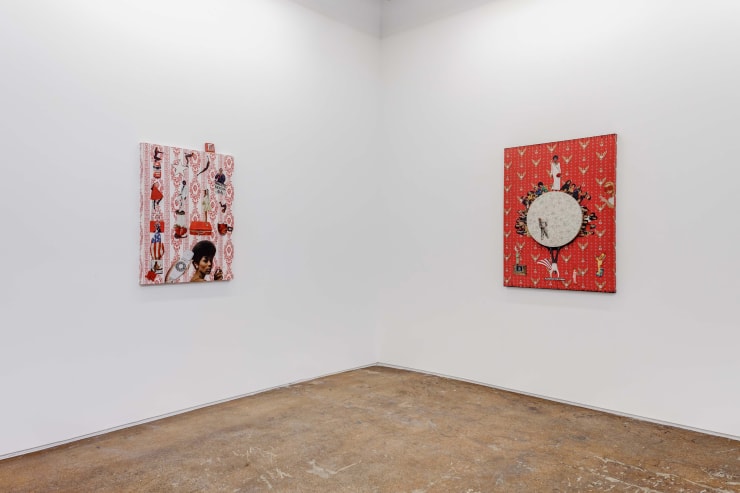 Genevieve Gaignard: Black White and Red All Over at Monique Meloche Gallery, Chicago