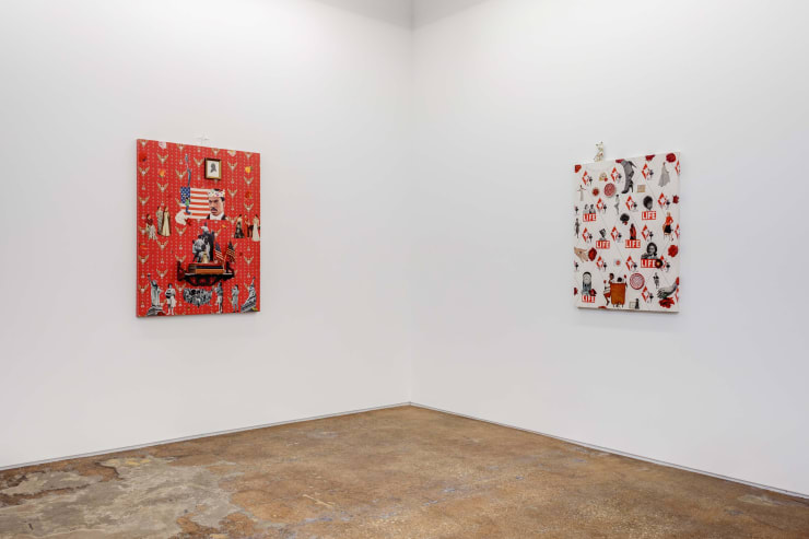 Genevieve Gaignard: Black White and Red All Over at Monique Meloche Gallery, Chicago
