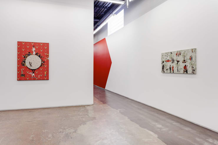 Genevieve Gaignard: Black White and Red All Over at Monique Meloche Gallery, Chicago