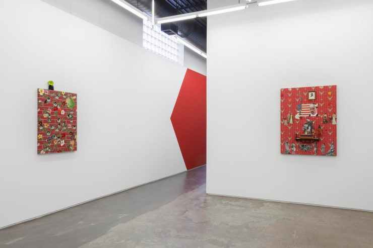 Genevieve Gaignard: Black White and Red All Over at Monique Meloche Gallery, Chicago