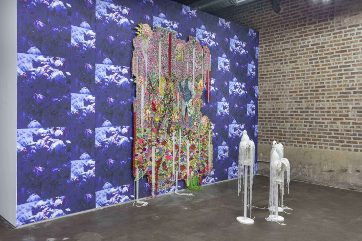 Ebony G. Patterson: ...for those who bear/bare witness... at Monique Meloche Gallery, Chicago