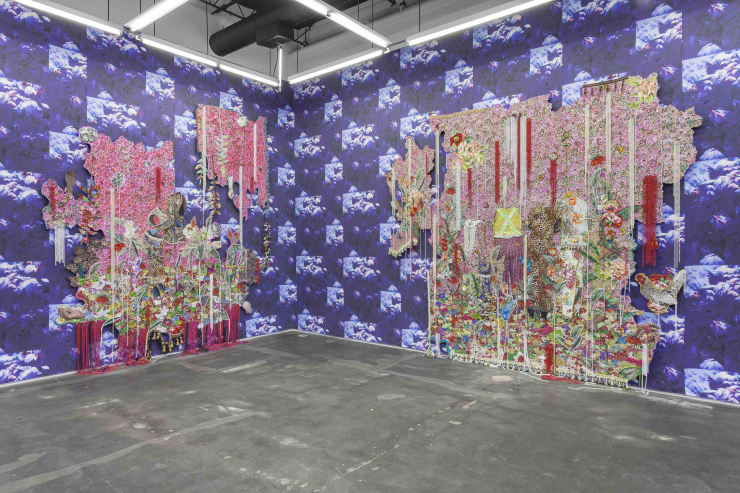 Ebony G. Patterson: ...for those who bear/bare witness... at Monique Meloche Gallery, Chicago