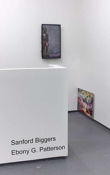 Sanford Biggers, Ebony G. Patterson at moniquemeloche LES