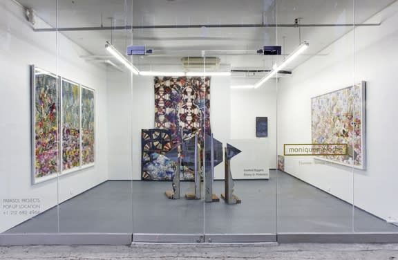 Sanford Biggers, Ebony G. Patterson at moniquemeloche LES