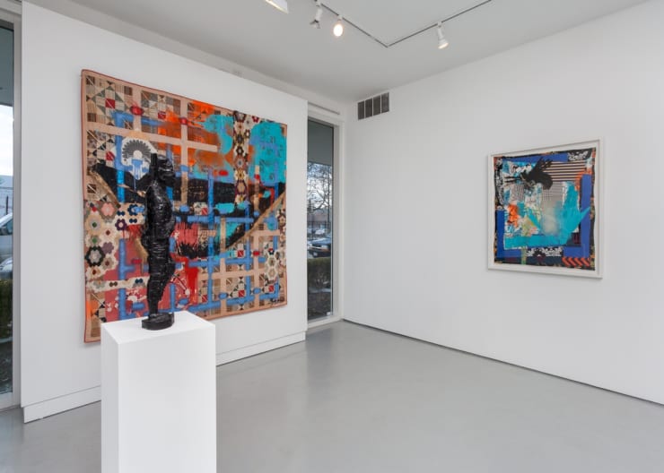 Sanford Biggers: the pasts they brought with them at Monique Meloche Gallery, Chicago