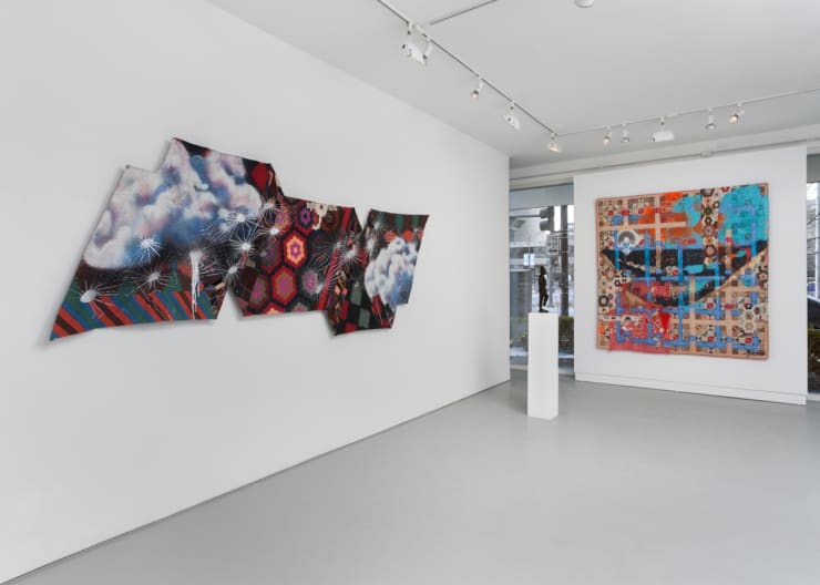 Sanford Biggers: the pasts they brought with them at Monique Meloche Gallery, Chicago