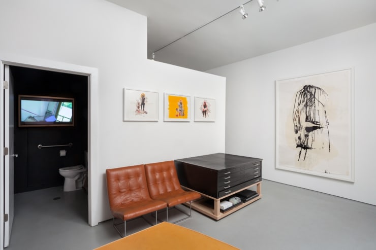 Carla Arocha, Sanford Biggers, Rashayla Marie Brown, Justin Cooper, Davis/Langlois, Karolina Gnatowski, Michelle Grabner, Dan Gunn, Sheree Hovsepian, Rashid Johnson, Maya Mackrandilal, Heidi Norton, Cheryl Pope, Karen Reimer, Joel Ross, Carrie Schneider: Winter Experiment: SAIC at MMG at Monique Meloche Gallery, Chicago