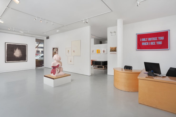 Carla Arocha, Sanford Biggers, Rashayla Marie Brown, Justin Cooper, Davis/Langlois, Karolina Gnatowski, Michelle Grabner, Dan Gunn, Sheree Hovsepian, Rashid Johnson, Maya Mackrandilal, Heidi Norton, Cheryl Pope, Karen Reimer, Joel Ross, Carrie Schneider: Winter Experiment: SAIC at MMG at Monique Meloche Gallery, Chicago