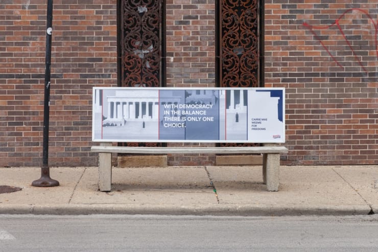 Zoë Buckman, Paula Crown, Maria Gaspar, Nari Ward, Carrie Mae Weems: For Freedoms at Monique Meloche Gallery, Chicago