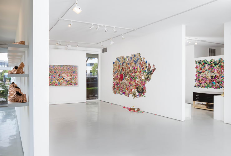 Ebony G. Patterson: unearthing treez at Monique Meloche Gallery, Chicago