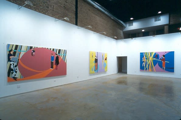Installtion view: Laura Mosquera, We Know What Makes You Feel Good (2001)
