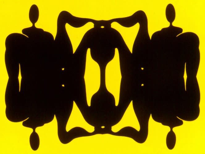 Chromophilia 4 way, 2001, Archival ink jet print, 33 x 44 inches