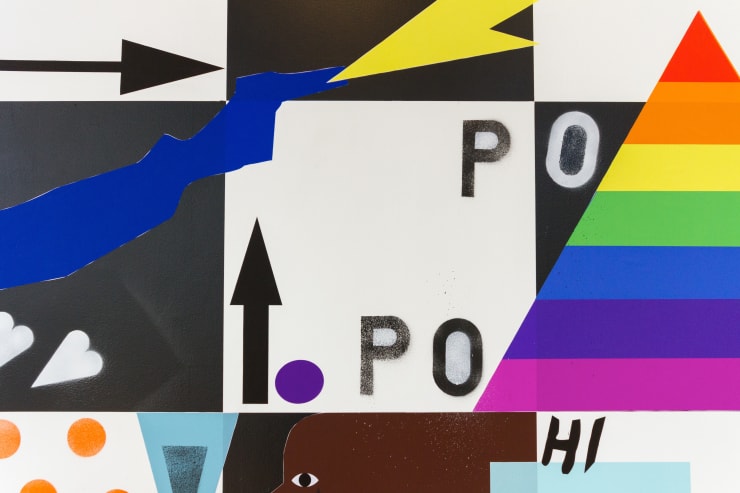Nina Chanel Abney: Run Run at Monique Meloche Gallery, Chicago